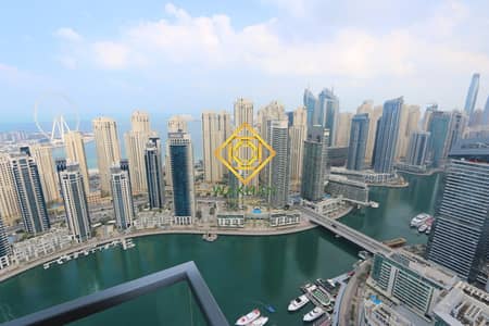 2 Bedroom Apartment for Rent in Dubai Marina, Dubai - Furnished | Full Marina View | Brand New
