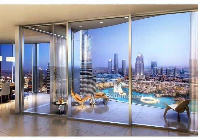 Partial Burj View | Address Opera 2 | High Floor