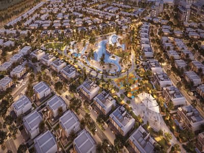 4 Bedroom Villa for Sale in Dubai South, Dubai - Rooftop Terrace | Large Plot | Facing The Park