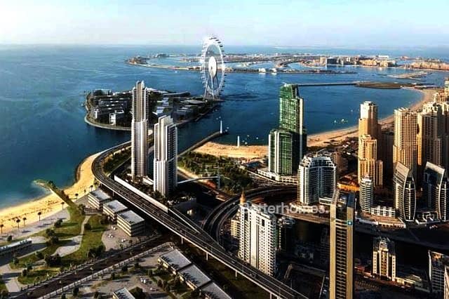 Marina View Off Plan 52/42 with Balcony Dubai Marina