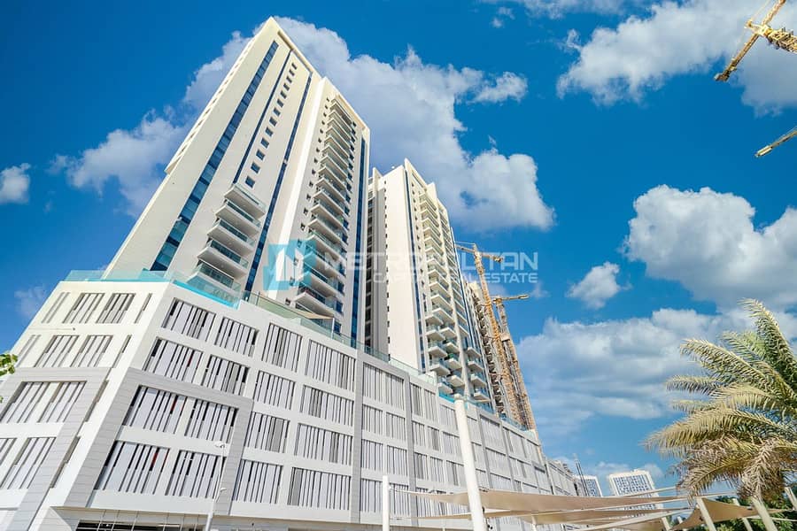 High Floor 2BR+M|Partial Sea View|Furnished Unit