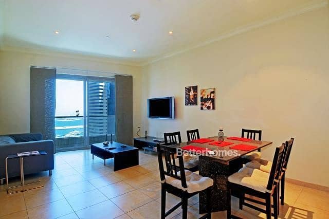 Sea View 2 Bed in Marina Heights with Balcony