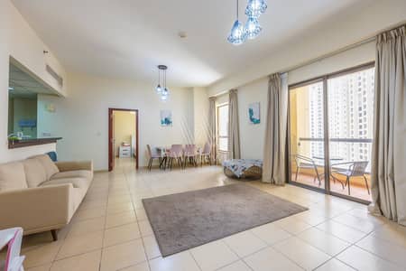 1 Bedroom Apartment for Sale in Jumeirah Beach Residence (JBR), Dubai - Fully Furnished|Middle Floor|Vacant| Communiy View