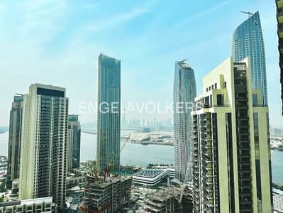 2 Bedroom Flat for Sale in Dubai Creek Harbour, Dubai - Vacant Brand New | Burj Water View | PHPP
