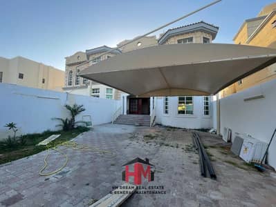 Well maintained 6 bed room villa with private yard at prime location of Shakhbout City