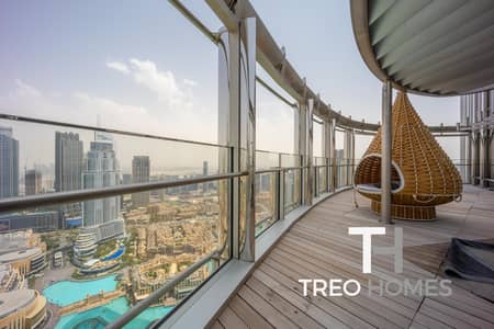 شقة 4 غرف نوم للبيع في وسط مدينة دبي، دبي - شقة في برج خليفة،وسط مدينة دبي 4 غرف 125000000 درهم - 8987564