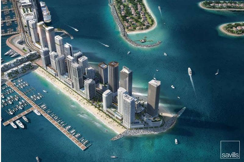 位于迪拜港，艾玛尔海滨社区，Address海滩之门公寓小区 3 卧室的公寓 9150000 AED - 8895975