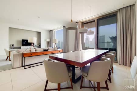 3 Bedroom Apartment for Rent in Downtown Dubai, Dubai - Burj Khalifa View/Furnished/Available