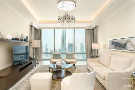 4 Bedroom Apartment for Rent in Downtown Dubai, Dubai - Fully Furnished/Burj Khalifa Views/Bills Included