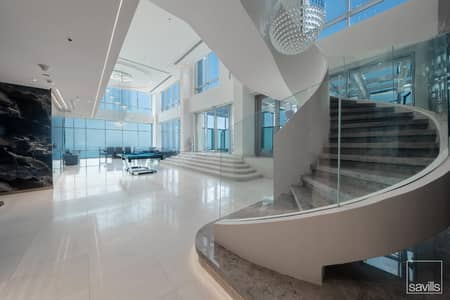 6 Bedroom Apartment for Sale in Business Bay, Dubai - Breathtaking city view | 68th floor | Penthouse