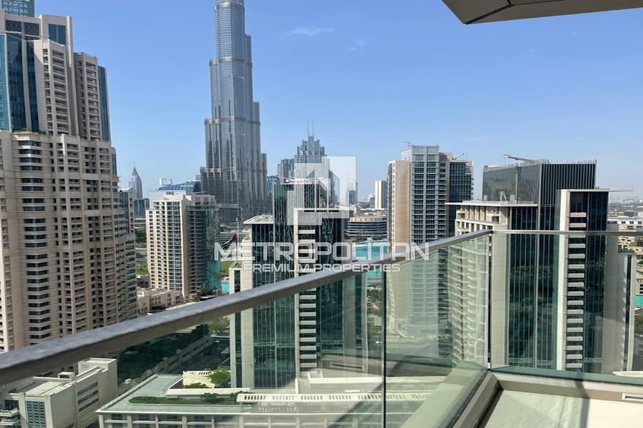 Burj Khalifa View | High Floor | Serviced