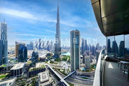 3 Bedroom Apartment for Sale in Downtown Dubai, Dubai - Burj Khalifa View|3 bed + Maid|High Floor|Vacant