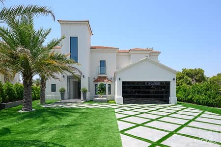 朱美拉岛， 迪拜 5 卧室别墅待租 - 位于朱美拉岛，欧式区，娱乐大厅别墅 5 卧室的别墅 1800000 AED - 8987916