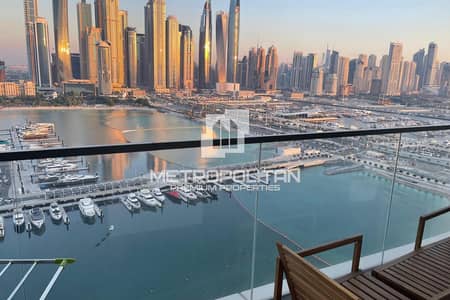 2 Bedroom Flat for Rent in Dubai Harbour, Dubai - Sea and Dubai Marina View | Furnished | Brand New