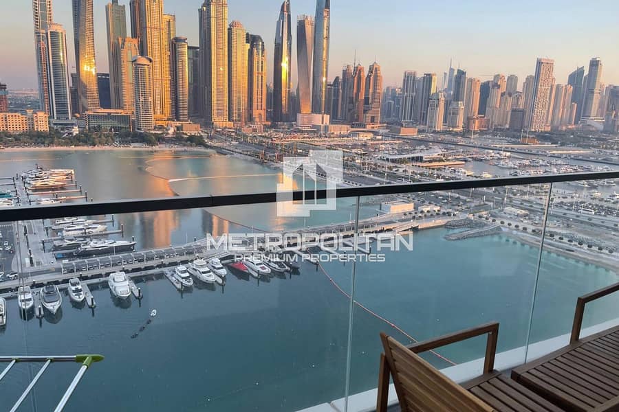 Sea and Dubai Marina View | Furnished | Brand New
