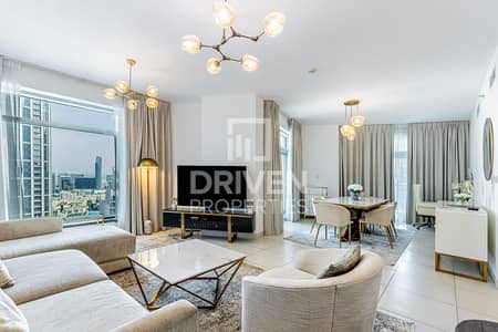 2 Bedroom Flat for Rent in Downtown Dubai, Dubai - Modern Bright Unit | Furnished | Fountain View