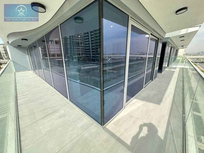 Proper Tawtheeq Unit 2BHK With Maid Room+Balcony+Pool+Gym+Built-In Wardrobes In Al Raha Beach