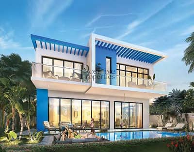 6 Bedroom Villa for Sale in DAMAC Lagoons, Dubai - Full Park facing |Post Handover 2 years|Single Row