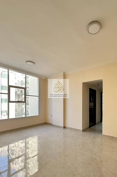 For annual rent in Ajman, two rooms and a hall, the first inhabitant, excellent finishes, in the Nuaimiya 1 area on Al Ittihad Street