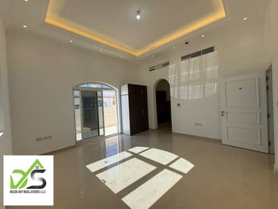 An amazing opportunity to occupy a first floor studio with a balcony in a new villa in Mohammed bin Zayed City, Zone 22, near Al Masafah 12, with a mo