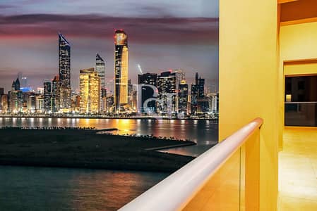 2 Bedroom Flat for Sale in The Marina, Abu Dhabi - fairmont-residence-abu-dhabi-balcony-view (3). JPG