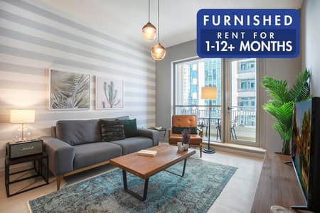 1 Bedroom Apartment for Rent in Downtown Dubai, Dubai - Brand New Apartment | Chiller Free | Serviced 1 Bedroom Apartment for Rent in Downtown Dubai, Dubai - Brand New Apartment | Chiller Free | Serviced