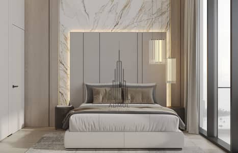 1 Спальня Апартамент Продажа в Васль Гейт, Дубай - Render_HammockPark_1_bedroom appartment_bedroom1. jpg