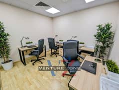 Massive Flexible Desk with Ejari for 1 Year| 24/7 Biometric Access | Premium Address