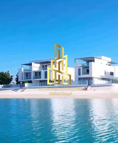 For sale, a ready villa on the waterfront in Sharjah, Al Hamriyah area