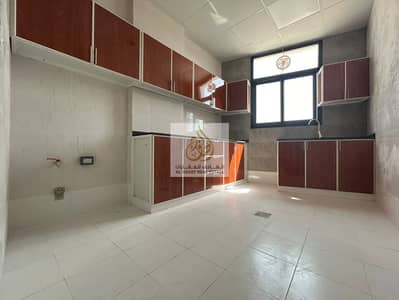 For rent in Ajman, a new building, the first resident in Al Mowaihat 2