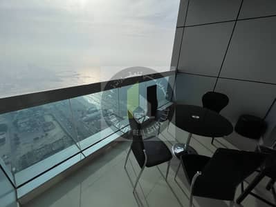 partial sea view 1 bhk available for sale in corniche tower ajman