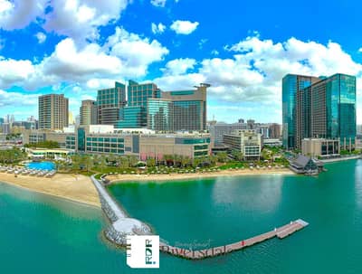 فلیٹ 3 غرف نوم للايجار في منطقة النادي السياحي، أبوظبي - aerial-view-at-beach. jpg