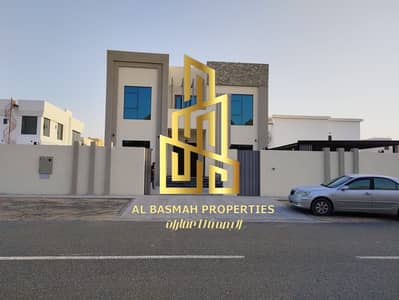 For sale, a two-storey villa in Sharjah, Al-Hoshi area, Al-Badi suburb, freehold for the Arab brothers