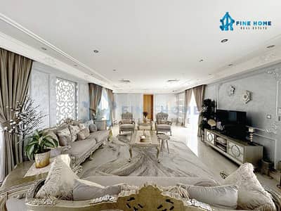 5 Bedroom Villa for Sale in Khalifa City, Abu Dhabi - Own  modern design villa| pool, garden, and 5BR.