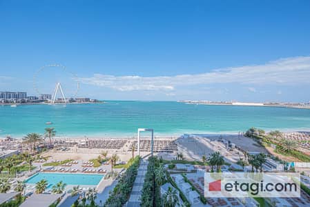 2 Bedroom Apartment for Rent in Jumeirah Beach Residence (JBR), Dubai - Panoramic Sea and Bluewaters view I Available now