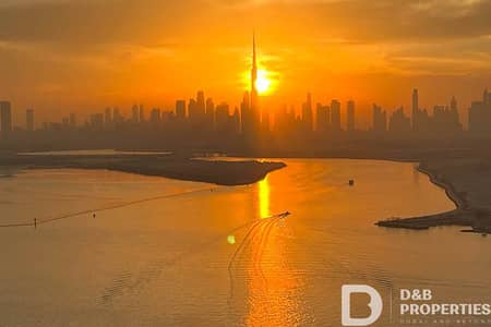 2 Bedroom Apartment for Sale in Dubai Creek Harbour, Dubai - Burj Khalifa View | Emaar | High Floor