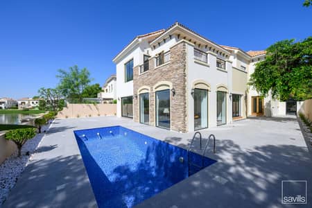 4 Bedroom Villa for Sale in Jumeirah Golf Estates, Dubai - Golf View | Upgraded | Pool | Exclusive
