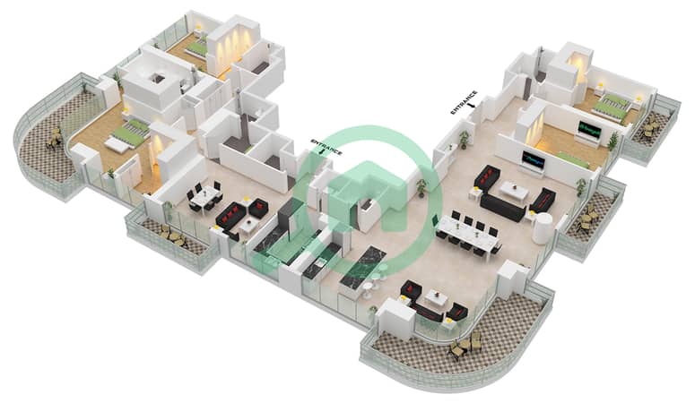 Unit 1
Floor 49-53 Unit 1
Floor 49-53