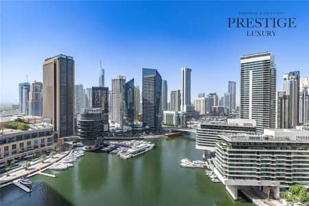 1 Bedroom Apartment for Rent in Dubai Marina, Dubai - Full Marina view | Fully Furnished | Available