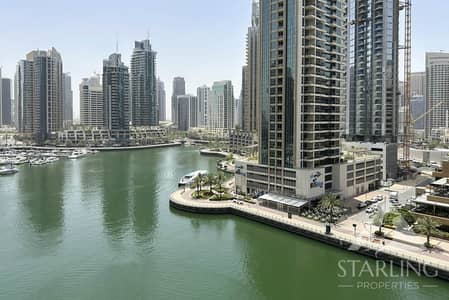 1 Bedroom Flat for Rent in Dubai Marina, Dubai - Marina View | Vacant | Fully-Furnished