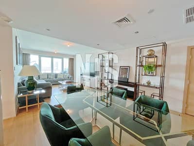 4 Bedroom Apartment for Sale in Al Raha Beach, Abu Dhabi - Breathtaking Sea View Sanctuary | 4 Bedroom Plus Maids Room