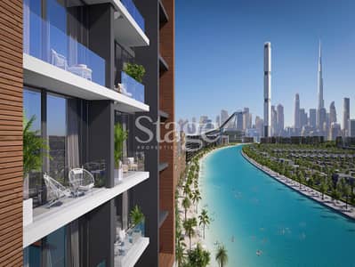2 Bedroom Flat for Sale in Meydan City, Dubai - Beachfront Living | Great Investment | Lagoon View