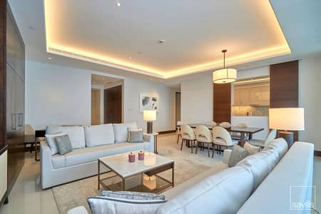 3 Bedroom Apartment for Rent in Downtown Dubai, Dubai - Fully Furnished / Burj Khalifa View / Vacant