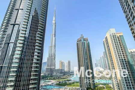 2 Bedroom Apartment for Rent in Downtown Dubai, Dubai - Partial Burj Khalifa View | Close To Dubai Mall