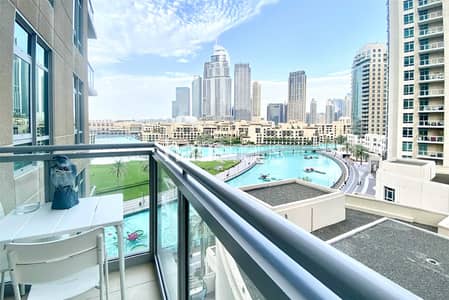 1 Bedroom Flat for Rent in Downtown Dubai, Dubai - Fully Furnished | Fountain Views | Vacant NOW