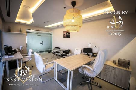 Office for Rent in Business Bay, Dubai - Price Starts from AED49,000 depends on the size and design of the office / Well-Furnished Offices | Canal Burj Khalifa View | Free Assistance Office for Rent in Business Bay, Dubai - Price Starts from AED49,000 depends on the size and design of the office / Well-Furnished Offices | Canal Burj Khalifa View | Free Assistance