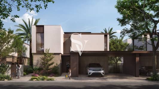 4 Bedroom Villa for Sale in Dubailand, Dubai - Direct on the Park, Very Peaceful Surrounding