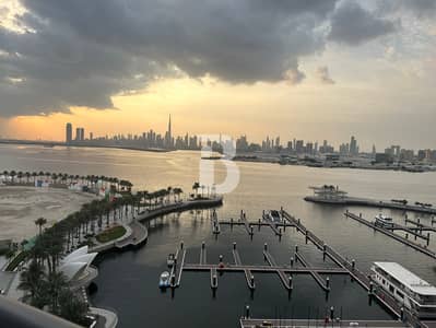 3 Bedroom Apartment for Rent in Dubai Creek Harbour, Dubai - Panoramic Burj Khalifa and Sea View |Chiller Free