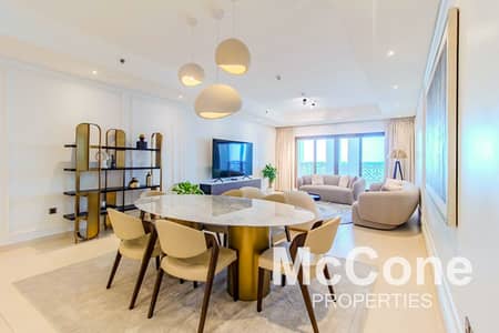 3 Bedroom Apartment for Rent in Palm Jumeirah, Dubai - Furnished | Panoramic Sea View | Ready to Move In