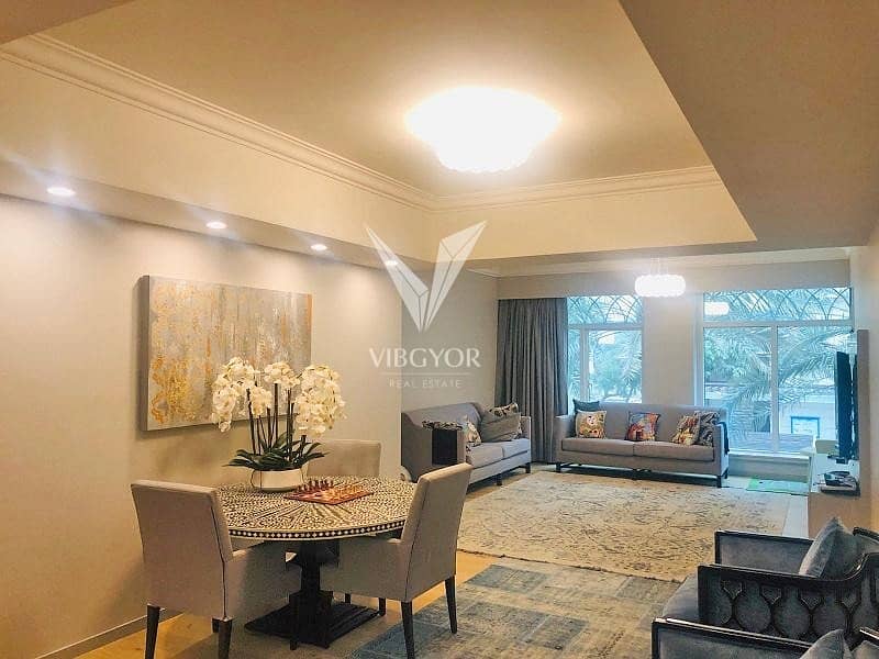 Luxury renovated 3Br+M in Emaar 6 Towers